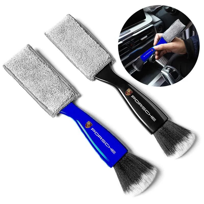Car Air Conditioning Air Outlet Cleaning Dust Removal Soft Brush Cleaning Tool For Porsche Boxster Cayenne Panamera Macan Cayman 911 918 996 917 991