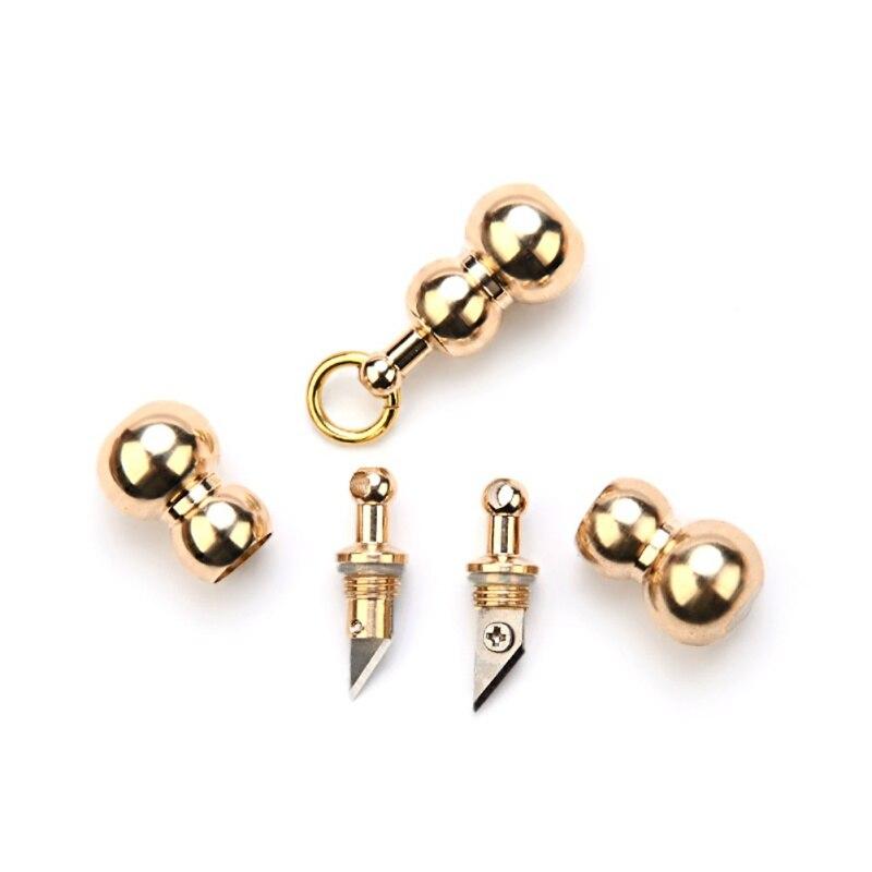 Přenosný Mini Řezný Nástroj Multifunkční EDC Kapslový Nůž Malý Přívěsek na Klíče Nástroj