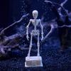 Realistic Fish Tank Dance Skull Bubbler Wiggling Skeleton Statue  Halloween Party