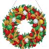 Special Shaped Christmas Decor Diamond Art Painting Garland Kit Diamond Painting Wreath Ornament for Home Window Door Decor Gift