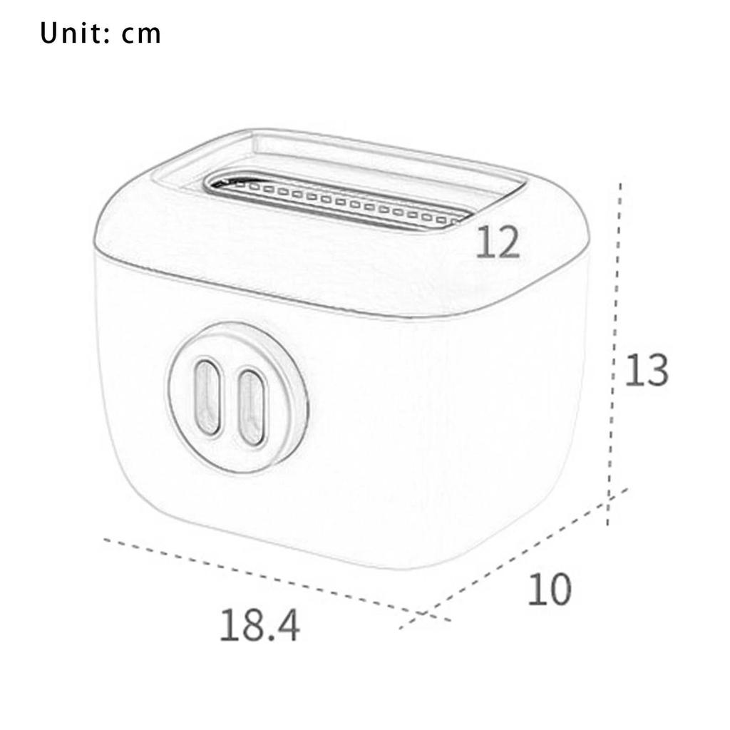 Elegant Tissue Cover Dispenser for Home and Office Use