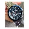 New Season Silver Color Metal Cord Men's Watch With Bracelet Gift