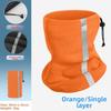 Multicolors Winter Warm Fleece Neck Scarves Anti-Frost Skiing Neck Cover Mask New Thermal Scarf