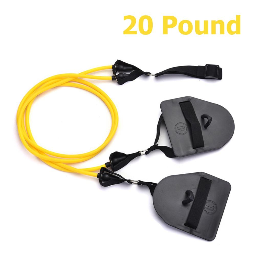 

Тренажер для силовых тренировок рук с эспандером, ручная перепончатая лопатка, трос для тренировки рук в спортзале, инструмент для фитнес-тренировок 20 Pound