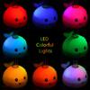 Kids Whale Bath Toy with Lights Water Spray Baby Shower Flashing Bathroom Gift