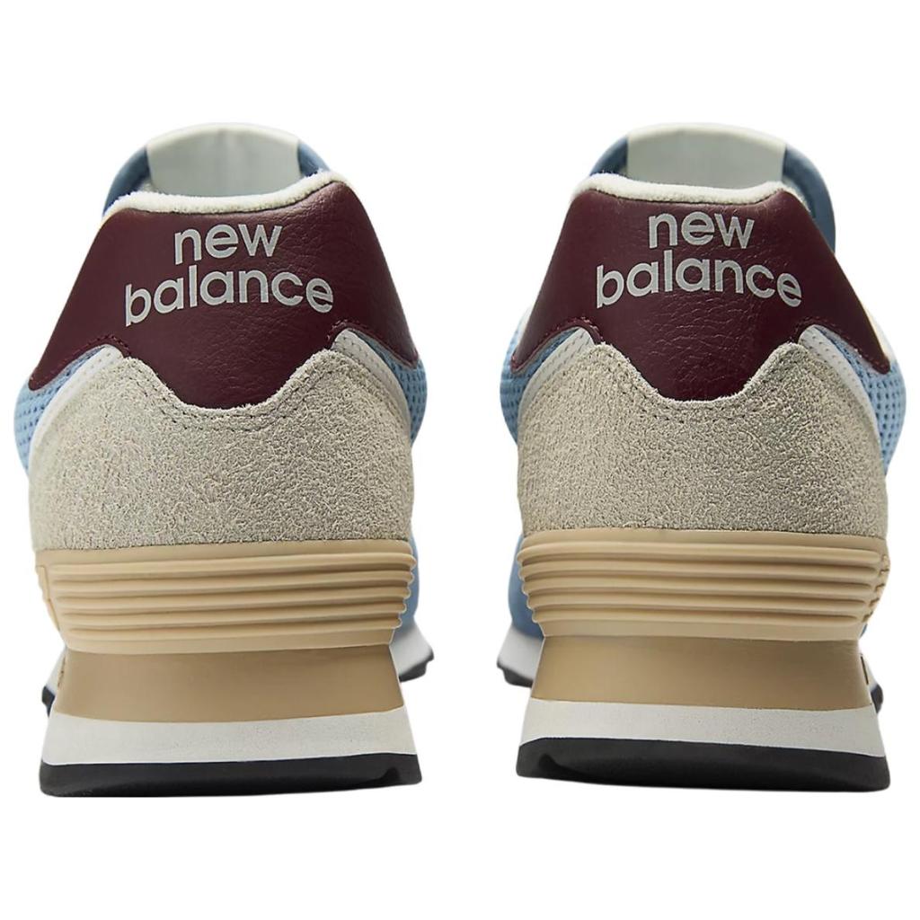 New Balance Nb 574 Comfortable Versatile Durable Breathable Low-Top Running Shoes Unisex Sneaker Blue U574SPR