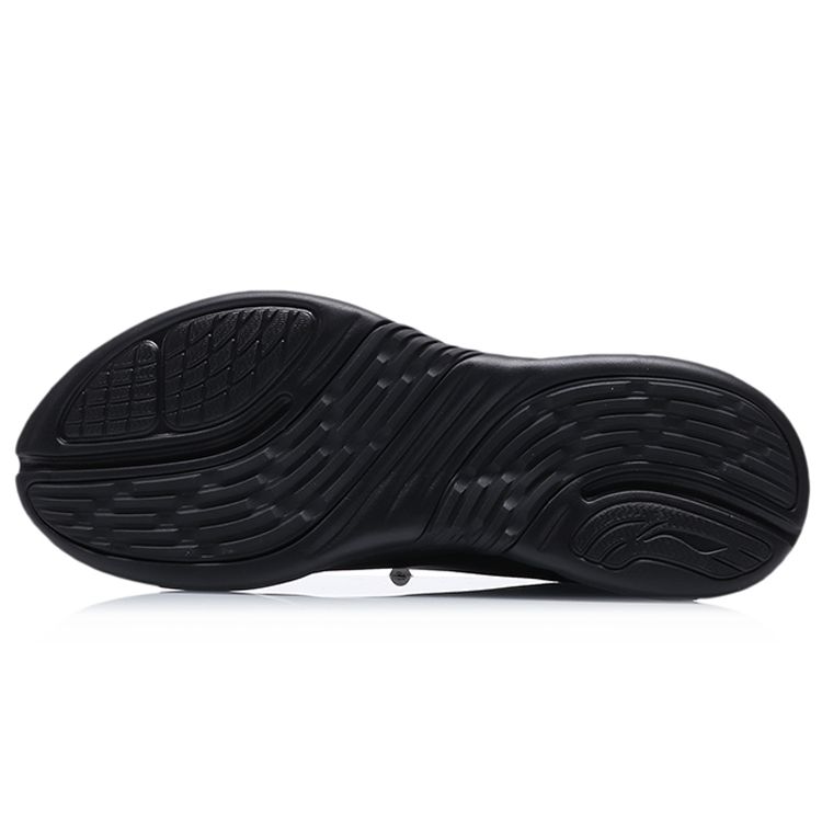Li Ning Cfr Shock Absorption Non-Slip Wear-Resistant Low-Top Sports Casual Shoes Men Sneakers Black ARHQ221-1