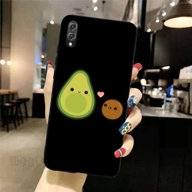 

Чехол для телефона с эстетикой авокадо для Honor 70 50 20 7S X9 X8 X7 Magic 4 3 Pro, мягкий черный чехол для телефона Honor Magic 2