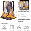 90*90cm Damen Schal Seidengefühl Haar Nacken Quadrat Marke Büro Bandana Halstuch Kellner Flugbegleiter Taschentuch Ringe Wickel