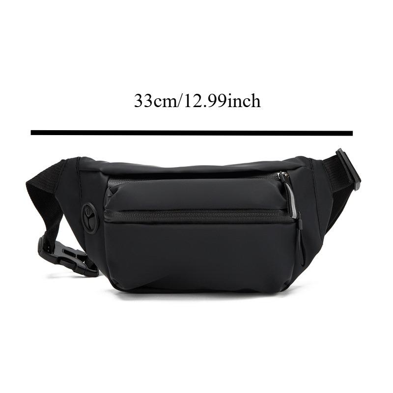 Herren wasserdichte Gürteltasche Brusttasche Männliche wasserdichte Hüfttasche Outdoor Sports Fanny Pack Herren Reise Umhängetaschen