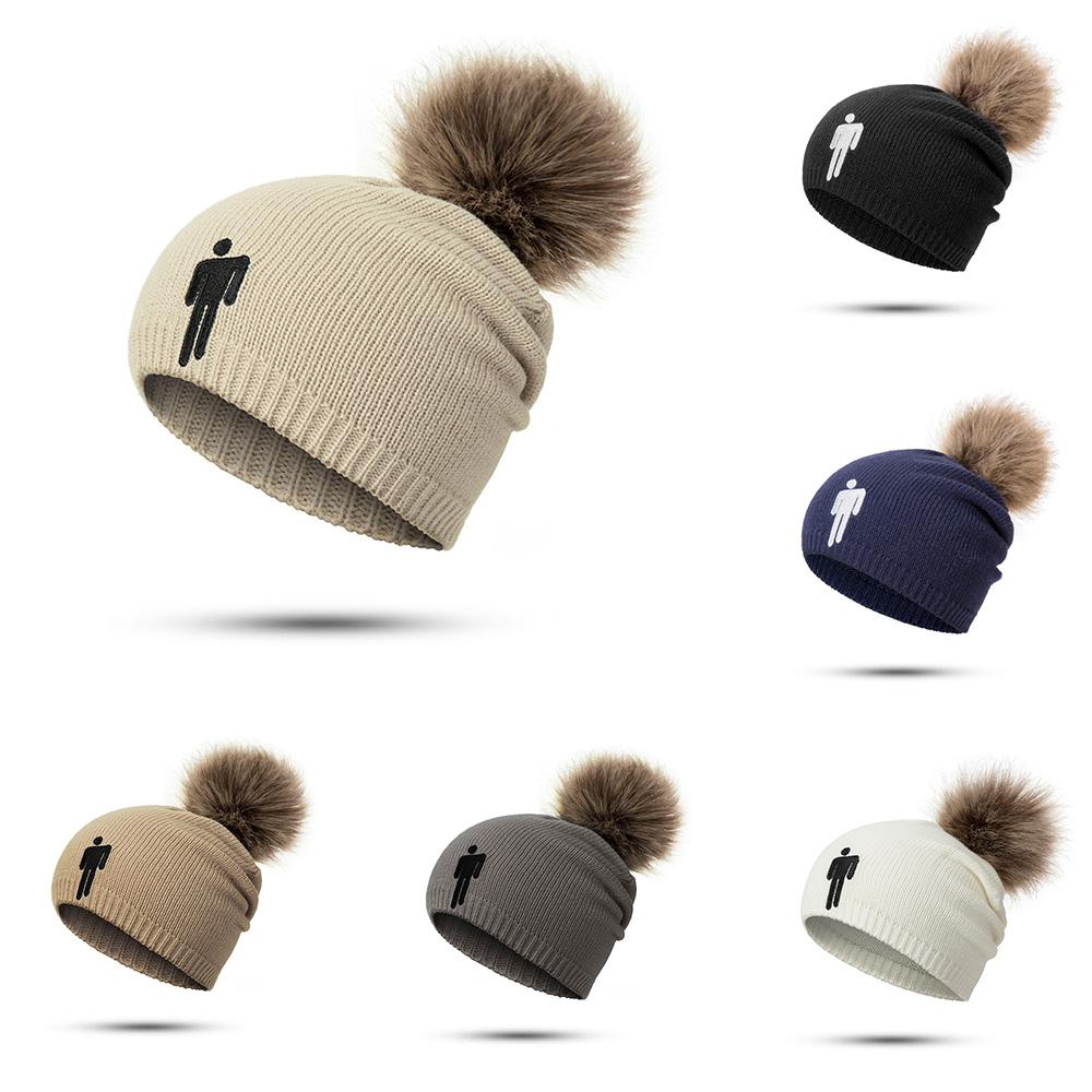 Soft Warm Knitted Winter Hat Thick 