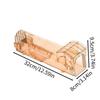 No Mouse Trap Kill The Mice Pets And Children Friendly Rodent Trap Secure Brown