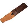 DK86  Leather Pen Case Holder Fountain Multi Pens Pouch Pen Protective Sleeve Cover - Small Coffee