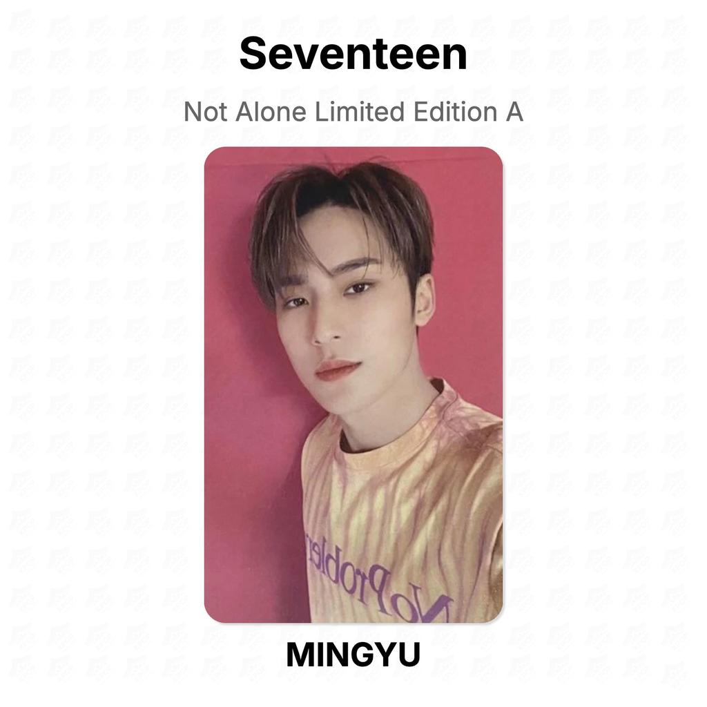 Seventeen Not Alone Limited Edition A Official Photocard