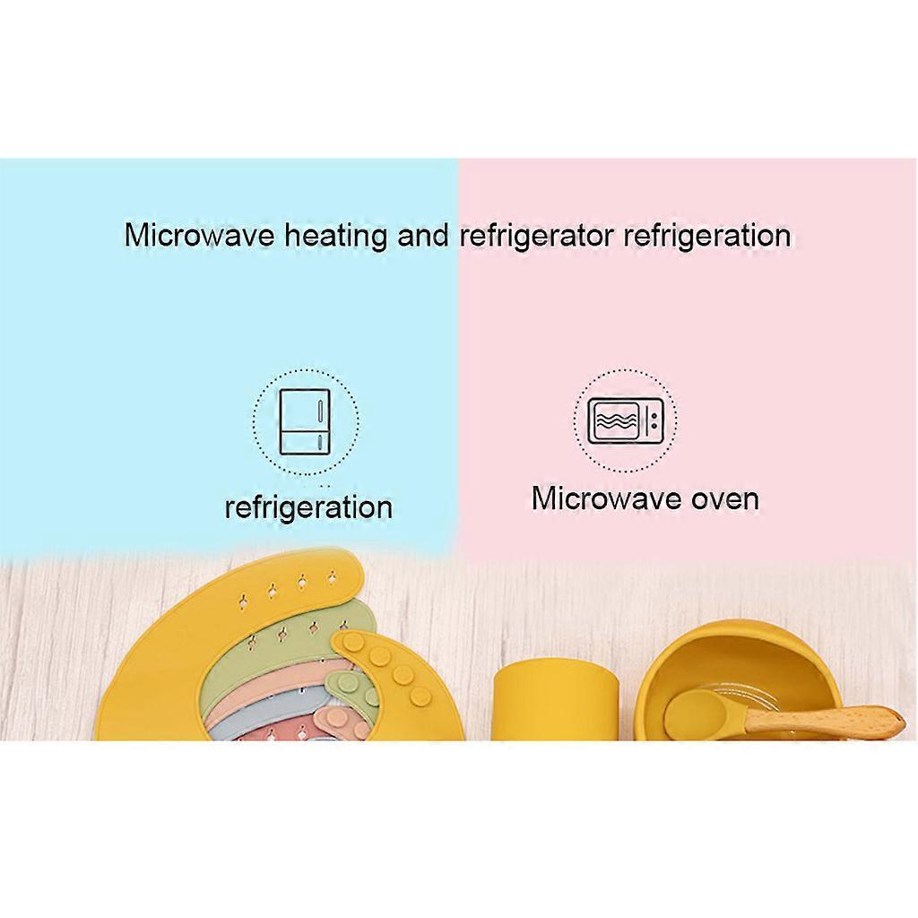 5-Piece Silicone Baby Feeding Set