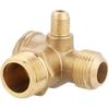 Brass Check Valve,Male Thread 90 Degree Brass Air Compressor Check Valve Spare Parts 20 * 19 * 10mm