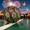 1pc Ladybug Pattern Football, Size 5 Soccer Ball Outdoor Athletic Training Ball, Unique Style, Exquisite Holiday Gift