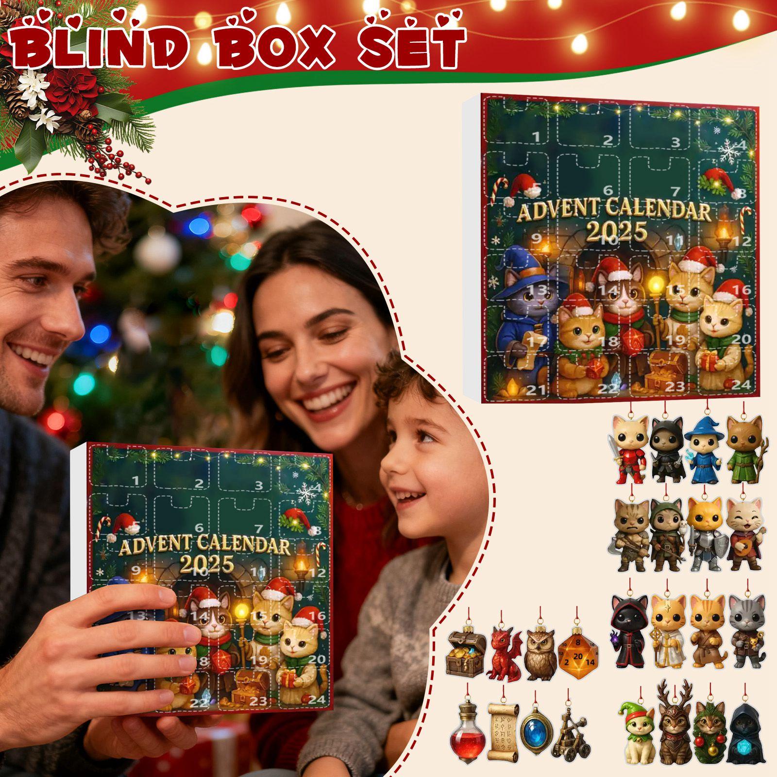 

2D Адвент-календарь включает 24 адвент-календаря, календарь обратного отсчета и коллекционные сюрпризы One Size