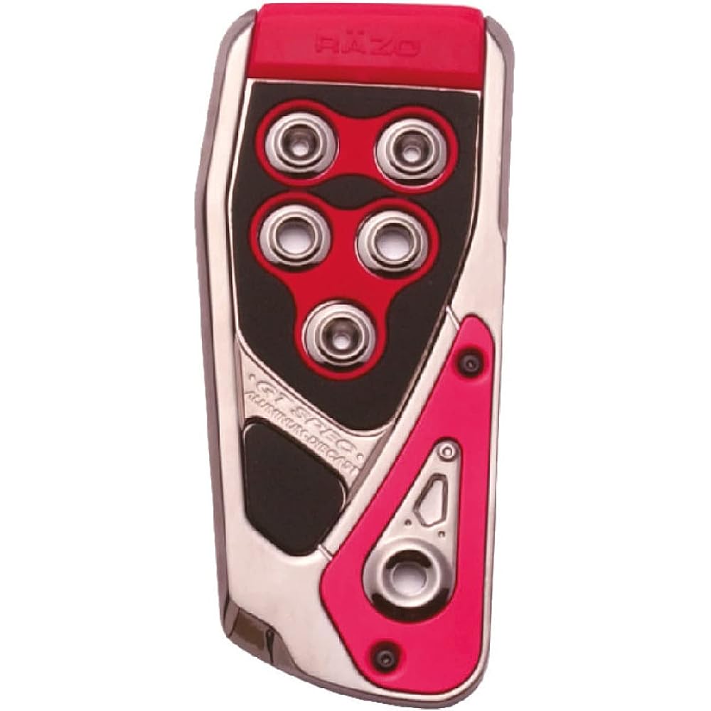 Carmate Razo GT Spec Footrest Red Pedal for Car Accessories