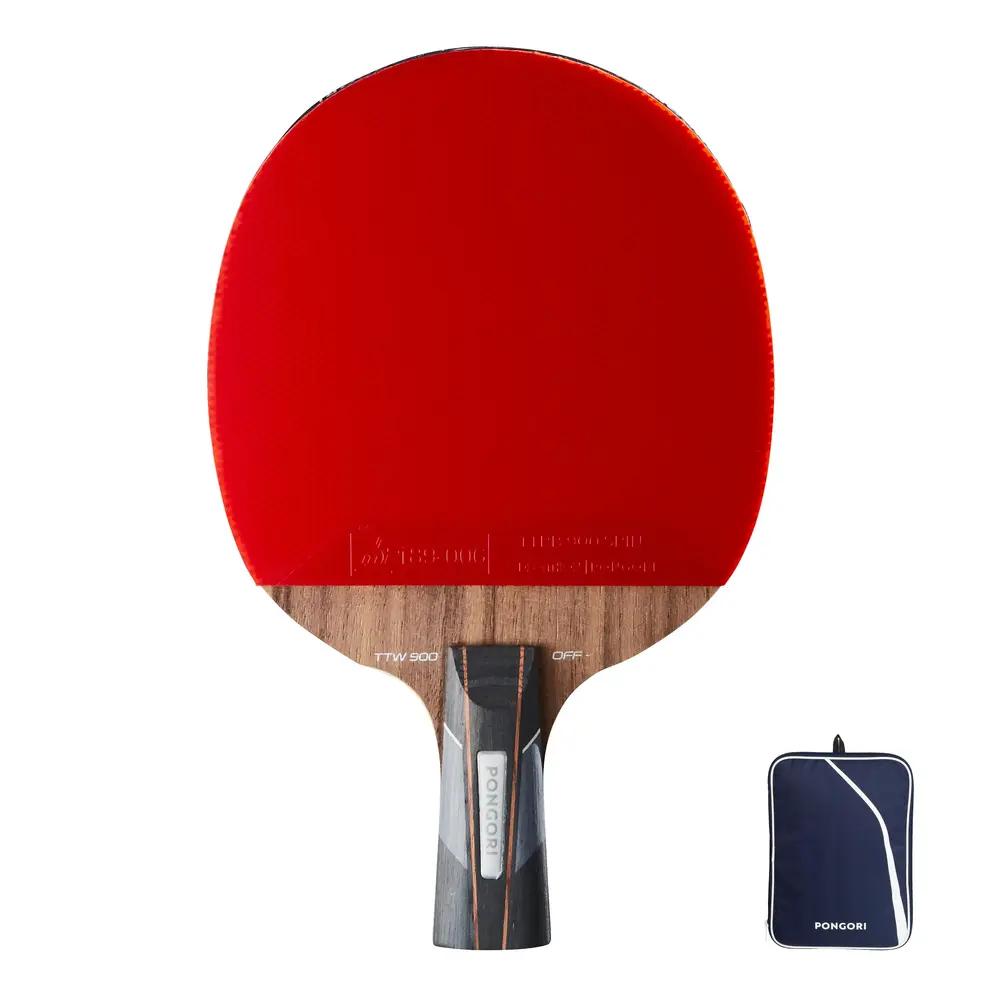 

DECATHLON TTR 900 Circle Ping Pong Racket Unisex Grip+Shuttlecock Racket Cover Badminton Racket Cover