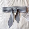 Self Tie Belt Elegant Knotted Wide Waist Belt for Jeans Dresse Club Bar Obi Belt