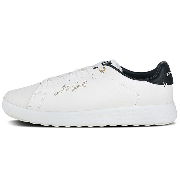 

Anta Casual Leather Low-Top Sneakers Men Sneakers White 112018090R-3 39