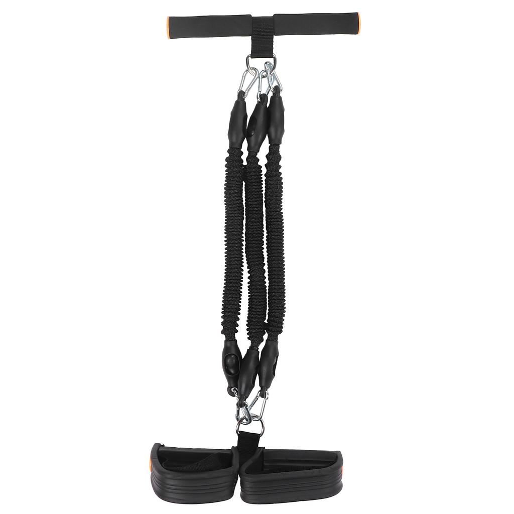 Foot Pedal Elastic Pull Rope Multifunction Abdomen Trainer Fitness Sit Up Pull Rope