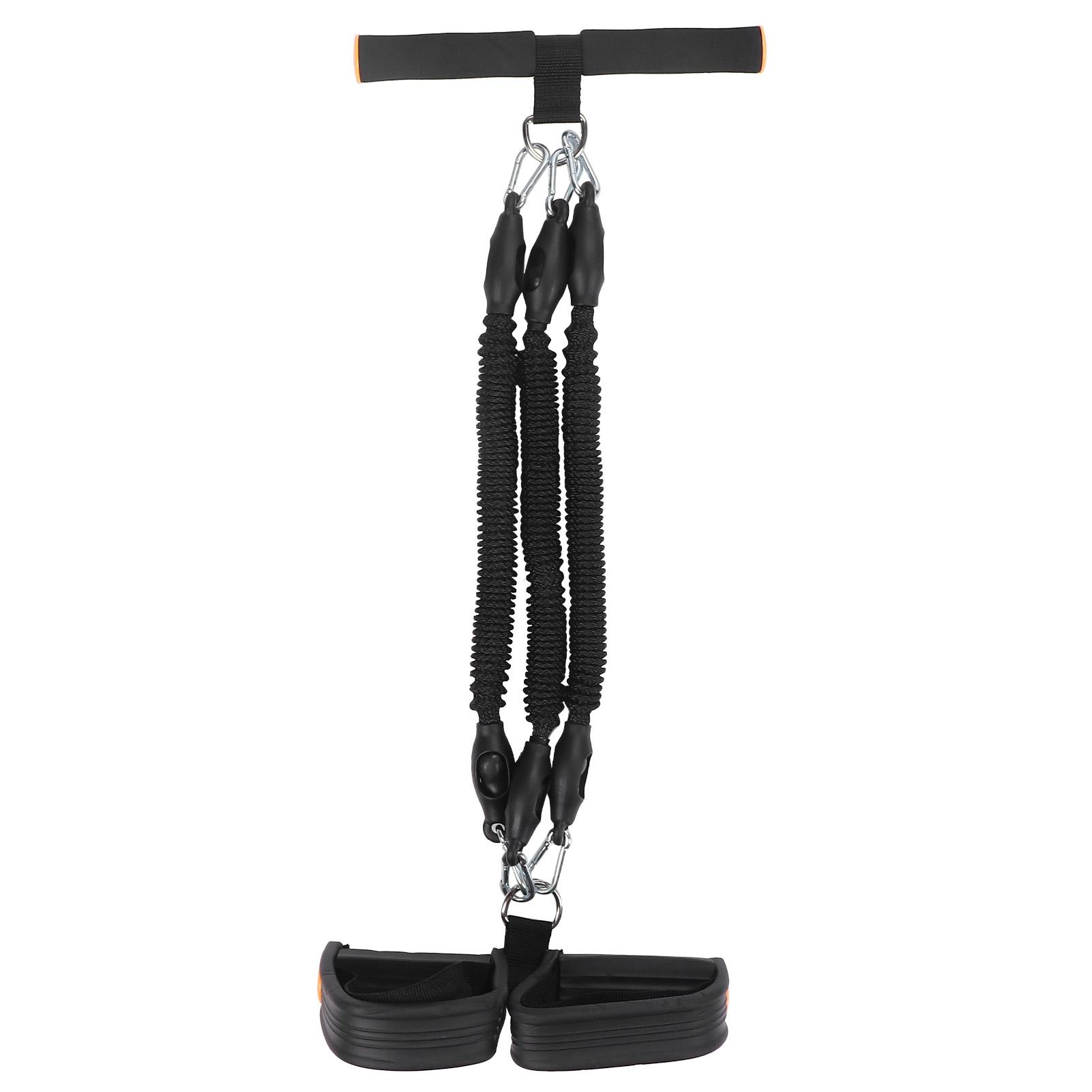 

Foot Pedal Elastic Pull Rope Multifunction Abdomen Trainer Fitness Sit Up Pull Rope