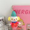 Cartoon Clown Three-dimensional Joke Plush Doll Circus Pendant Halloween Doll Ornament Gift Gift