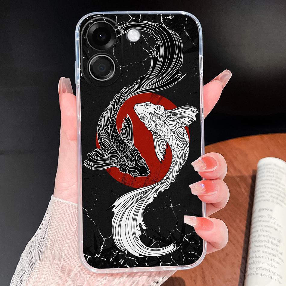For Poco X8 Pro Max 5G Phone Case Leisure Style Soft Cover Transparent Silicone Funda For Poco X 8 Lightweight Anti Drop Bumper