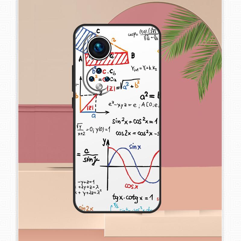 Physics Science Maths Formula Case For Honor Magic 400 Lite 200 5 6 7 Pro Honor X9c X9b X9a X8b X8a X8 X9 50 70 90 Cover