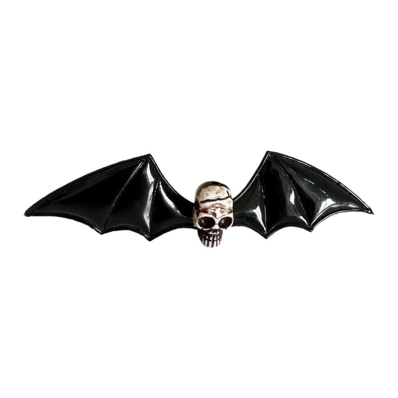 1PC Friendly Bat Shaped Hairpin For Gothic Fashion Dark Theme Parties Comfortable Costume Accessories