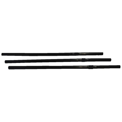 Flex Straws, Unwrapped, Black, 500 Straws, Product Number: 32150063