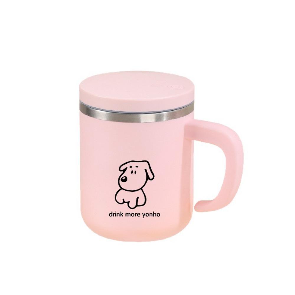 

Stainless Steel Self Stirring Mug Detachable Design Rotating Blender Cup Coffee Preparation