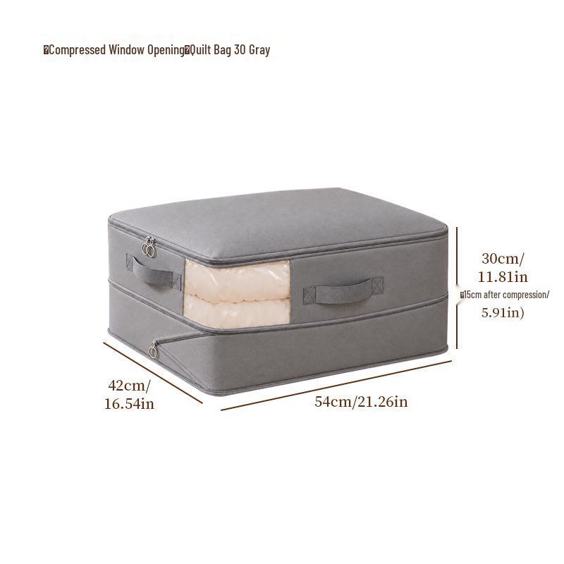 Portable Large Capacity Quilt and Clothes Storage Bag