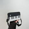 Vintage Mini Square Bag Fashion PU Leather Bag Leisure Piano Shoulder Bag  Unisex