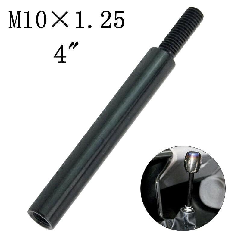 1 X Auto Car Black Shift Knob Extension For Manual Gear Shifter Lever Extender