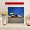 Kenworth 5D Diy Diamond Painting Round Diamond Diy Frameless Holiday Artwork Suitable For Home Office Wall Decoration