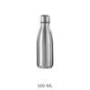 Stainless Steel Sport Water Bottle 500ml Free Shipping Leakproof Drink Cup for Travel & Gym