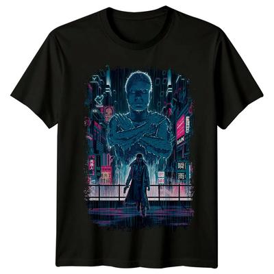 Klingenläufer (1982) Vom Filmposter inspiriertes T-Shirt Retro Film T-Shirt Unisex
