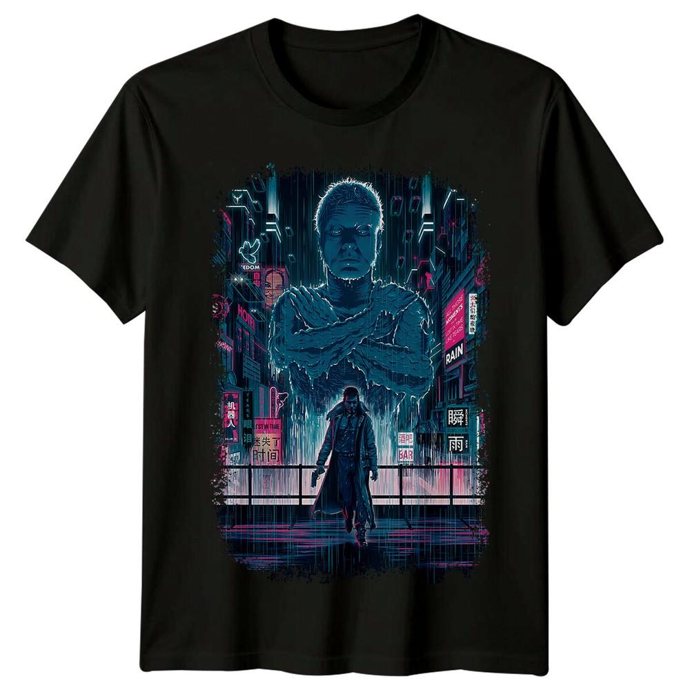 

Blade Runner (1982) Movie Poster Inspired T-Shirt Retro Film Tee Unisex 4XL