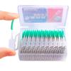 150 Stück Zahnstocher aus weichem Silikon, Zahnstocher, Zahnseide, Interdentalbürste, Zähne kleben