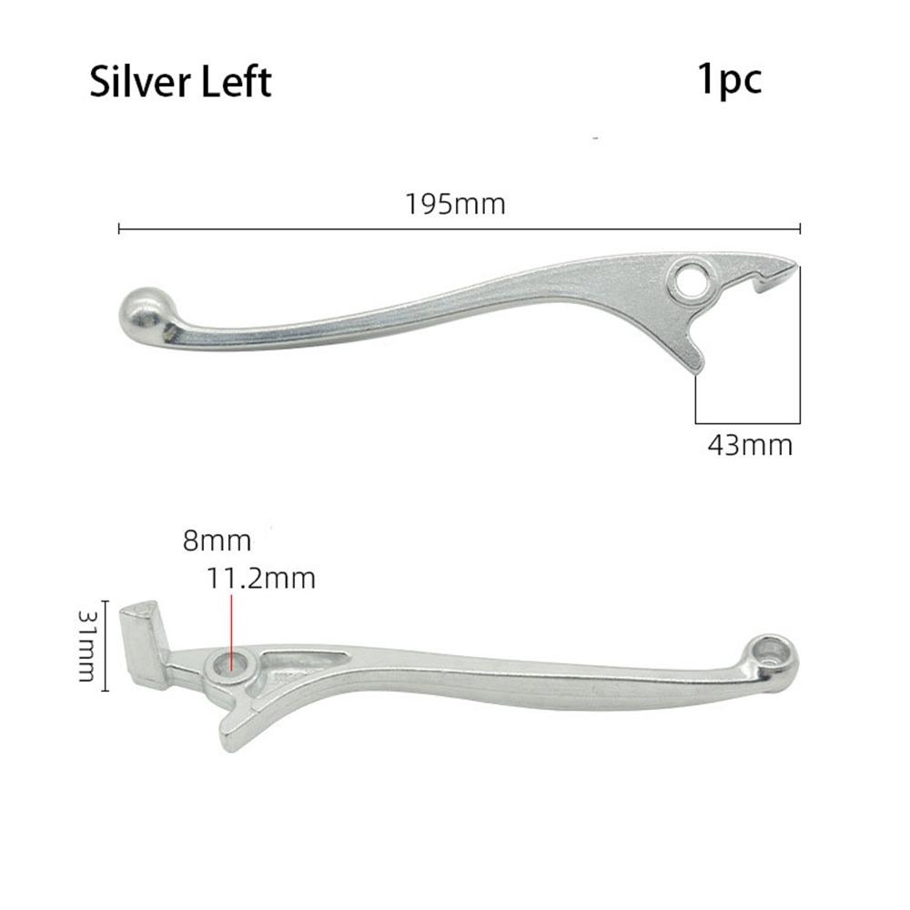Left and Right Handle Brake Lever 195mm Accessories Disc Brake Lever  Motorcycle Accessories