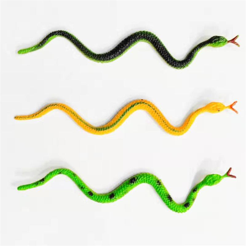 11cm Plastic Model Snake Toy for Science Education & Children's Cognitive Development