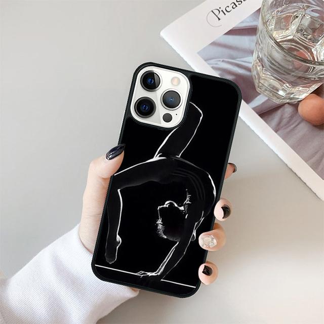 Gymnastics Silhouette Phone Case Cover For iPhone 17 Air 15 16e 14 13 12 Pro Max 11 Pro Max Plus Coque Shell