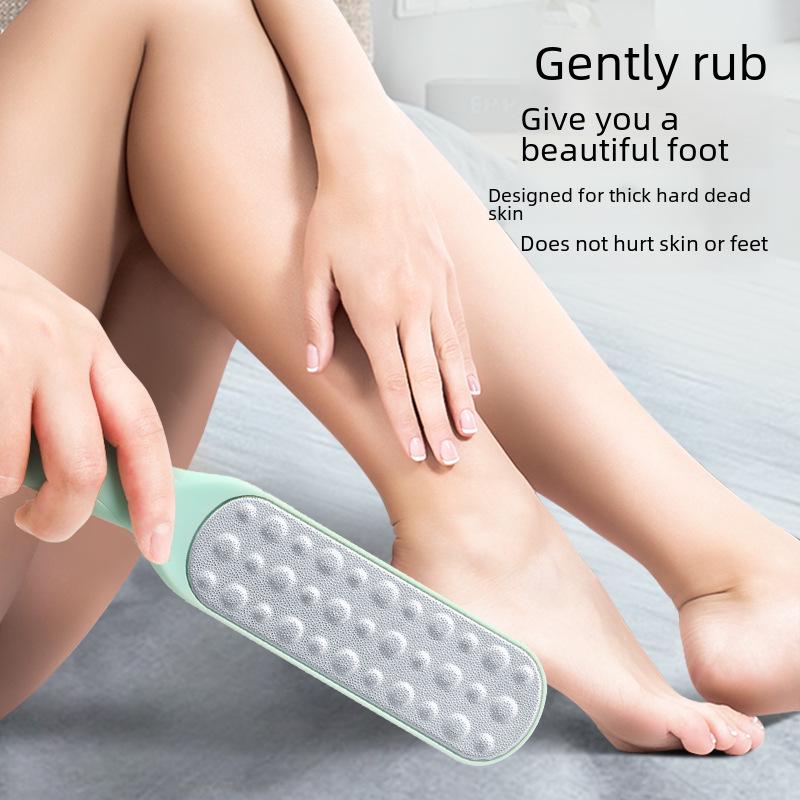 

Foot Scrubber Exfoliating Callus Remover and Heel File розовый