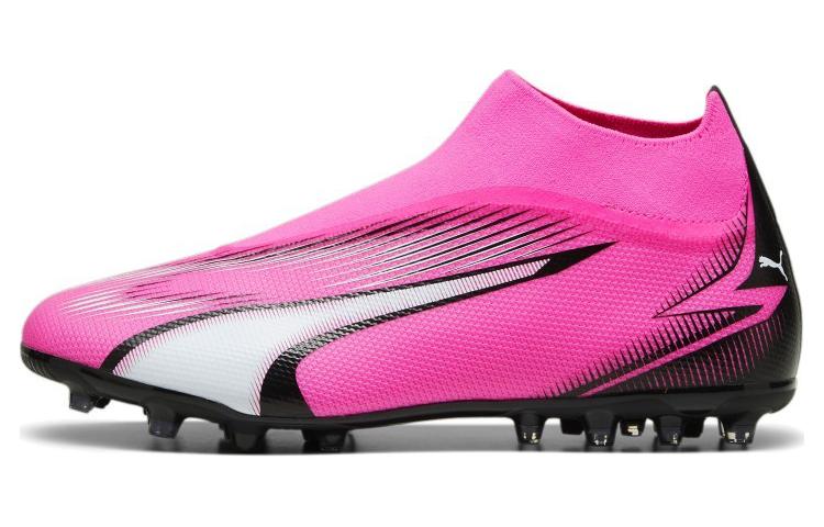 PUMA Ultra Match MG Multi Ground Soccer Shoes Men s Pink Black White 107760-01 40