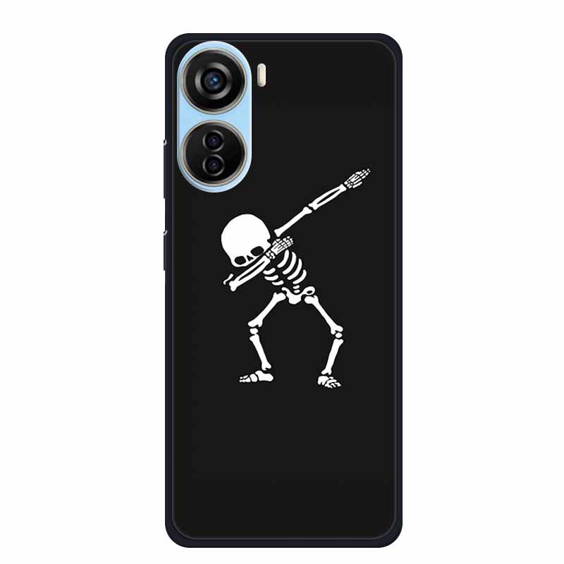 Funda For ZTE Blade V40 Design Case Soft Silicone Aesthetic Black Cover For Blade V40 Design Protective Shockproof Coque Bumper Blade V40 Design