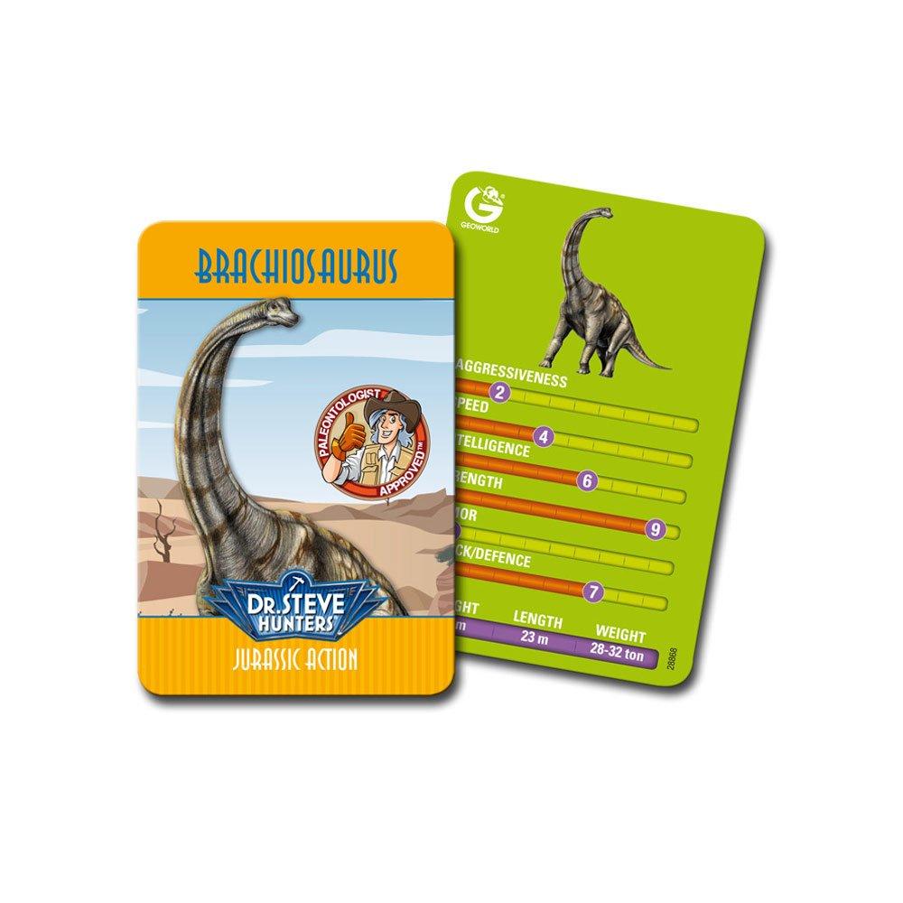 Geoworld Moving Dinosaur Figure Brachiosaurus Body Length 16cm CL1518K Authentic Product Approx.