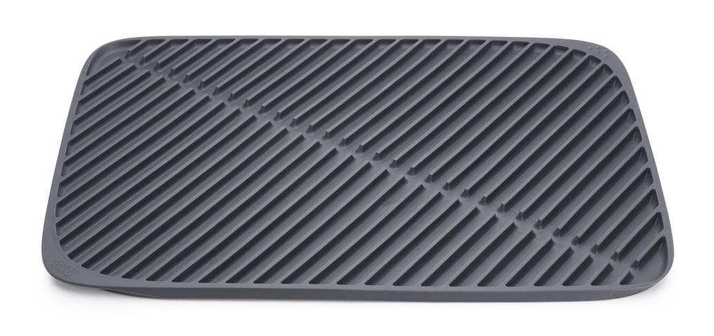 [Authentic] Joseph Joseph Flume Large Dish Draining Mat, Gray, 85089